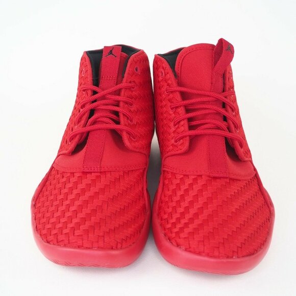 Nike Air Eclipse Chukka Woven BG Boys Shoes Red Basketball - Picture 3 of 11